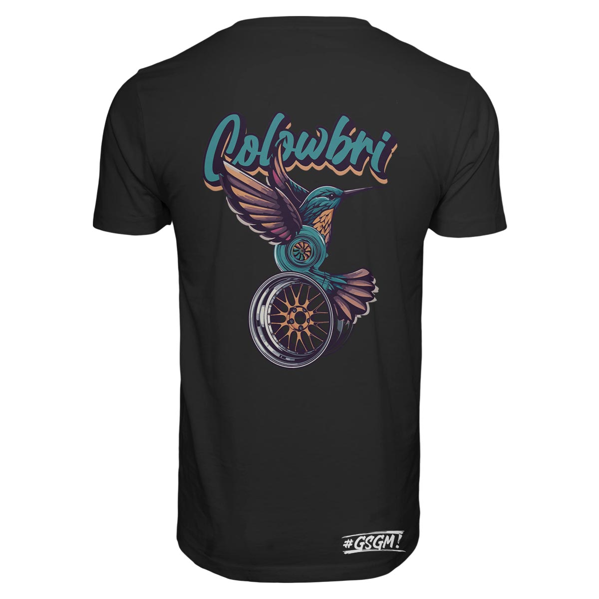 GSGM | COLOWBRI | BLACK TSHIRT