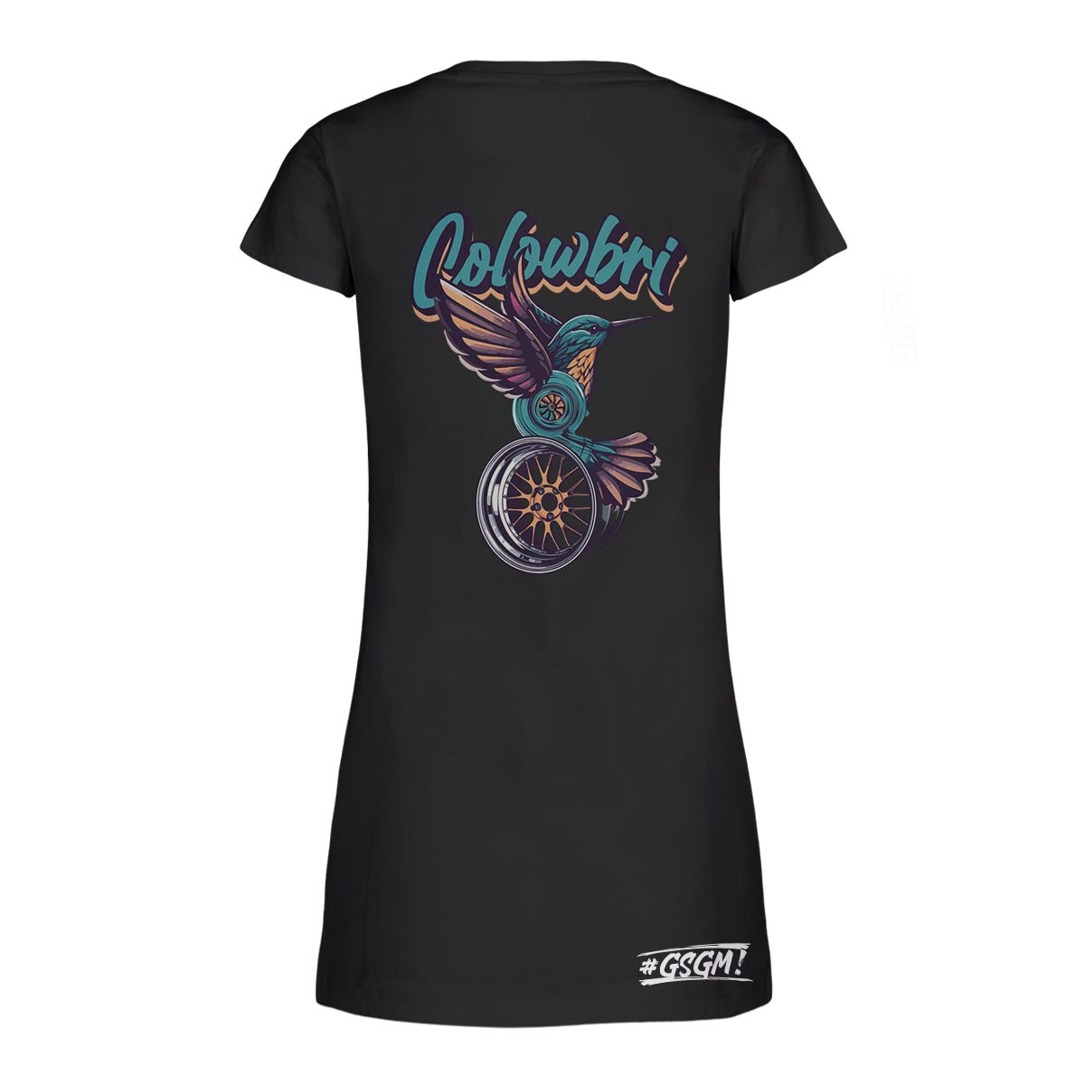 GSGM | COLOWBRI | BLACK SHIRTDRESS