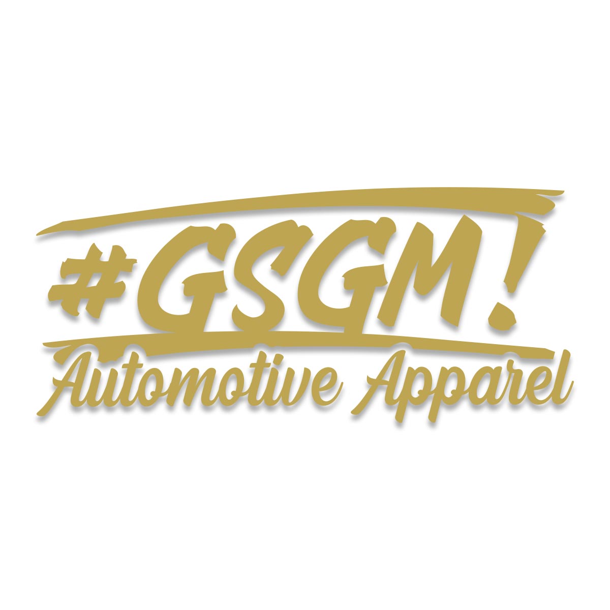 GSGM | #GSGM APPAREL | AUFKLEBER | 12cm