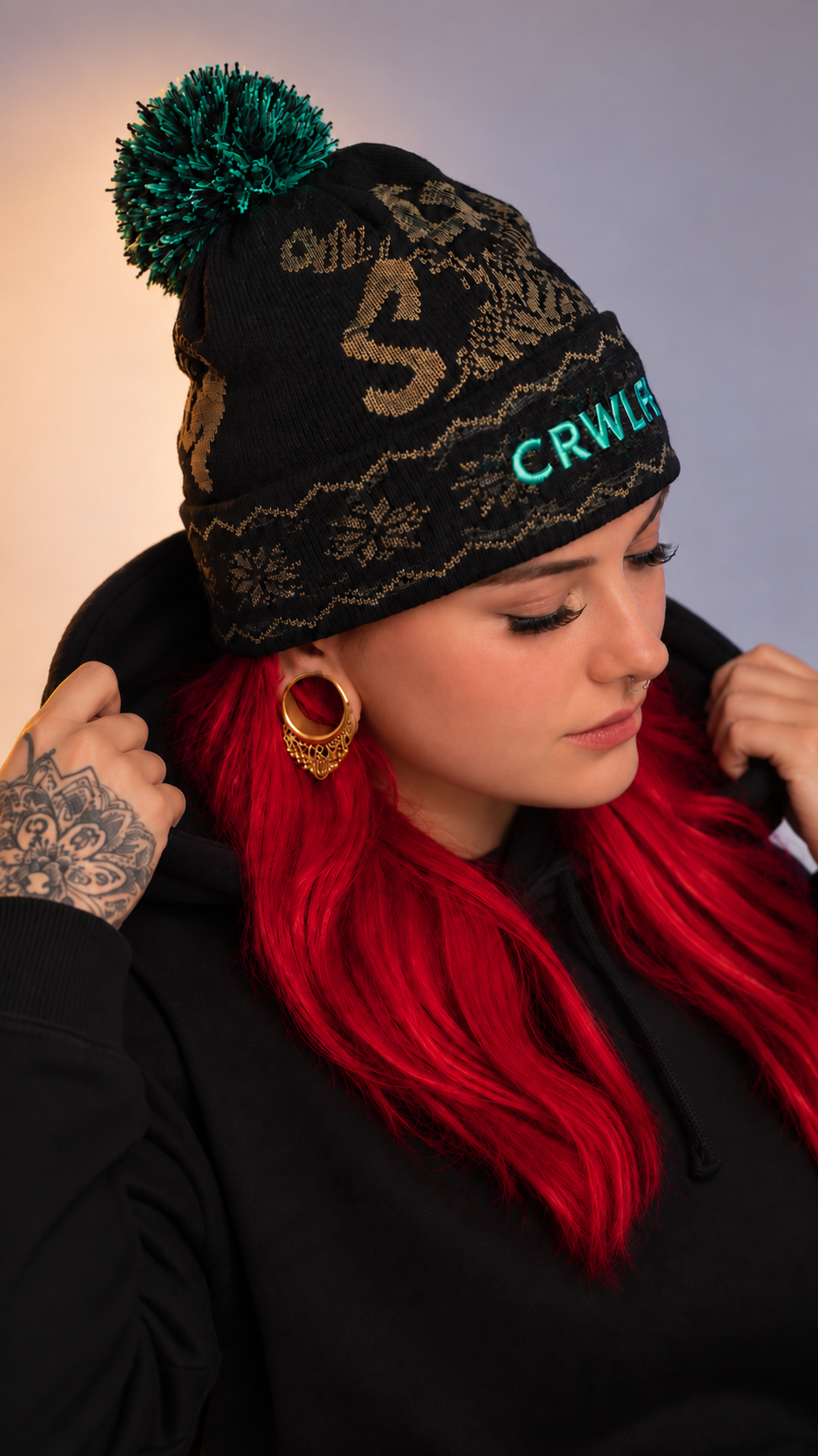 GSGM | WINTERMÜTZE | BLACK