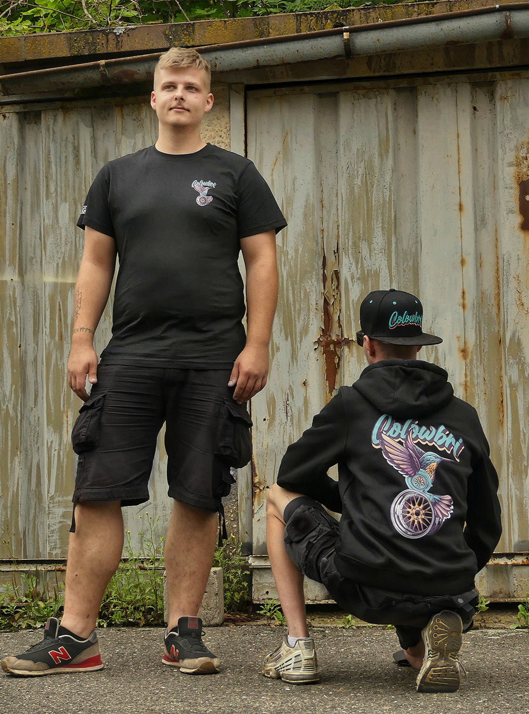 GSGM | COLOWBRI | BLACK HOODIE