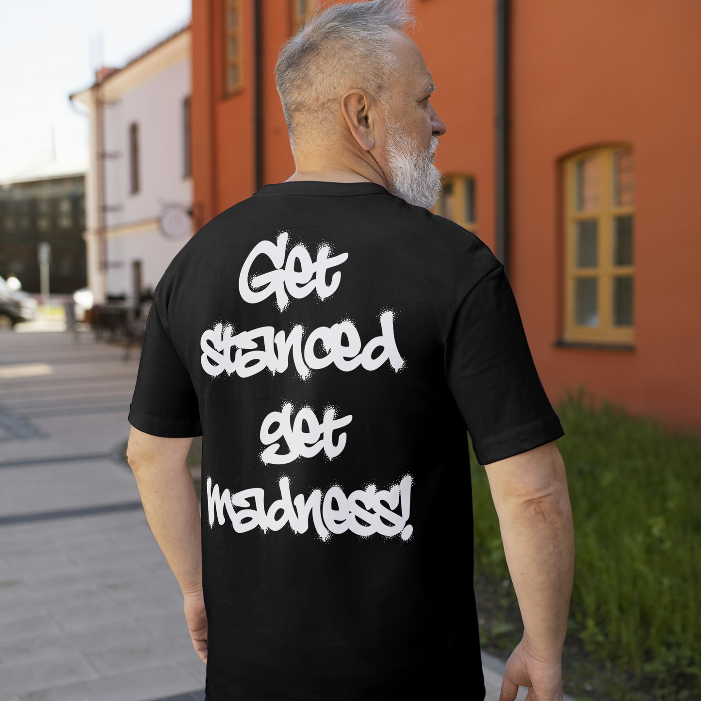 GSGM | GET STANCED GET MADNESS | BLACK TSHIRT
