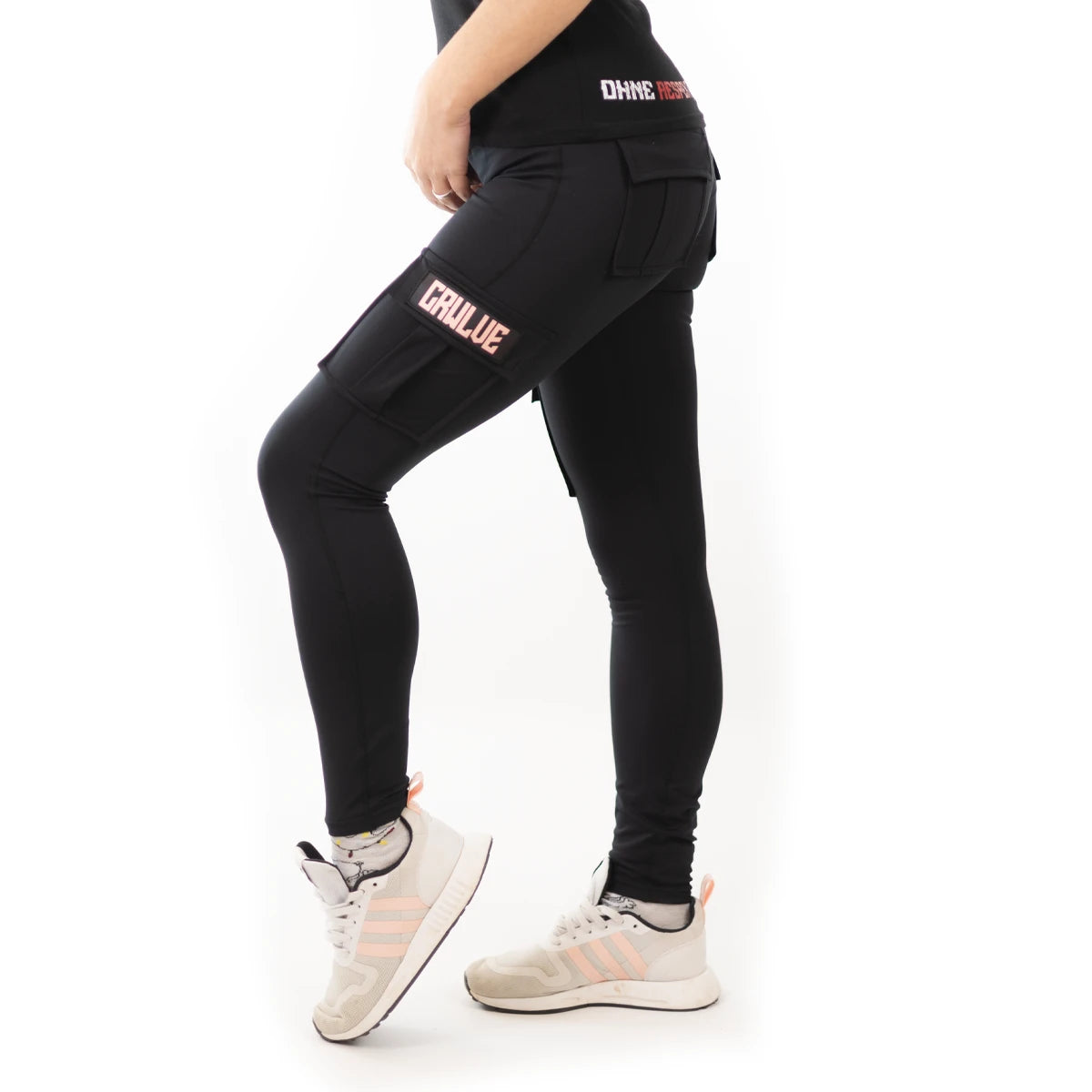 GSGM | CRWLVE | BLACK LEGGINGS
