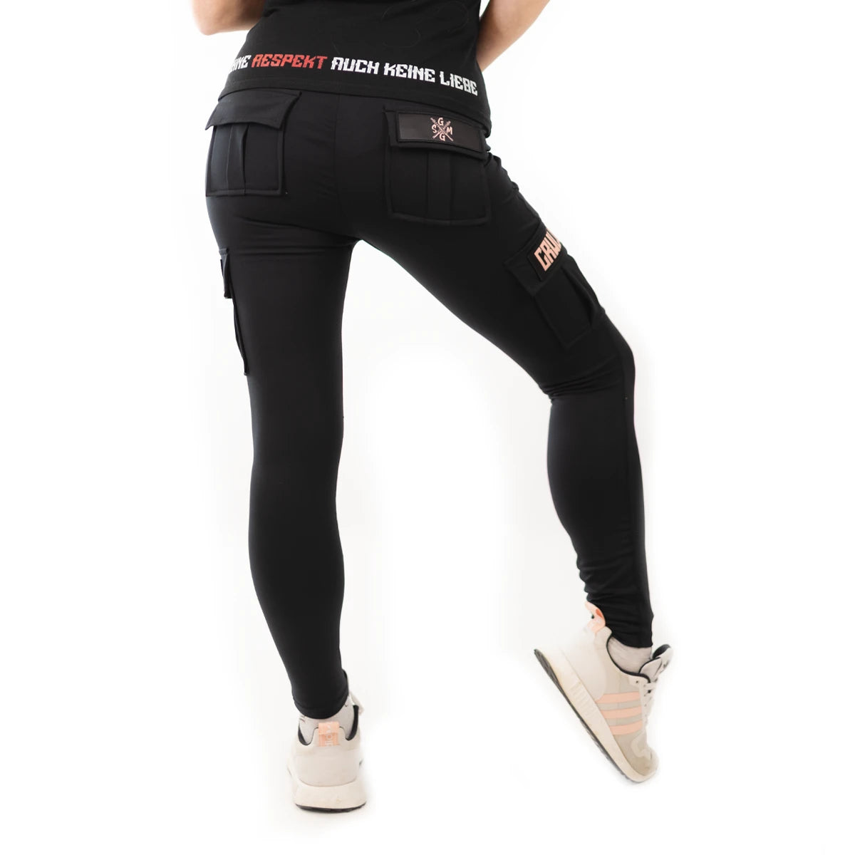 GSGM | CRWLVE | BLACK LEGGINGS