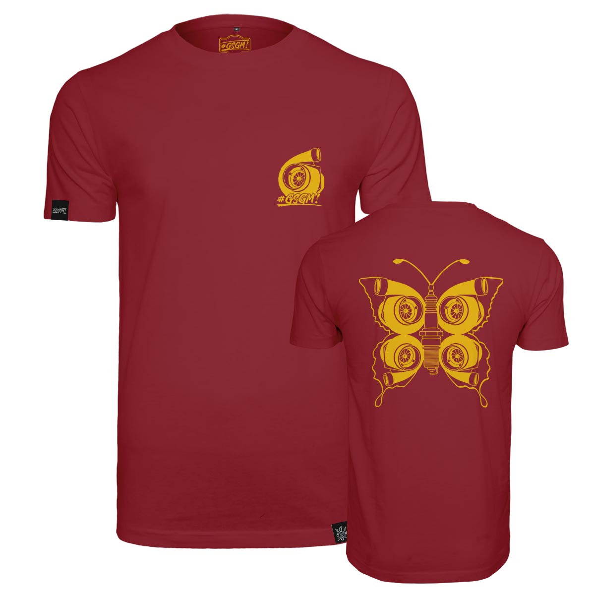GSGM | TURBOFLY | BORDEAUX TSHIRT