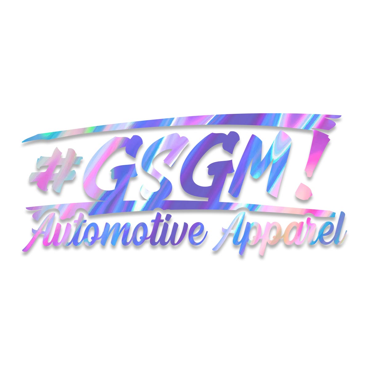 GSGM | #GSGM APPAREL | AUFKLEBER | 20cm