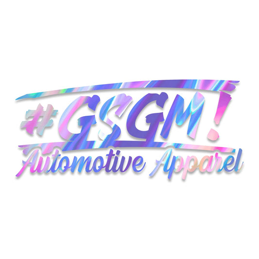 GSGM | #GSGM APPAREL | AUFKLEBER | 12cm