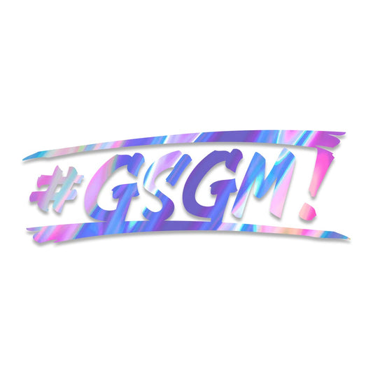 GSGM | #GSGM | Aufkleber | 12cm