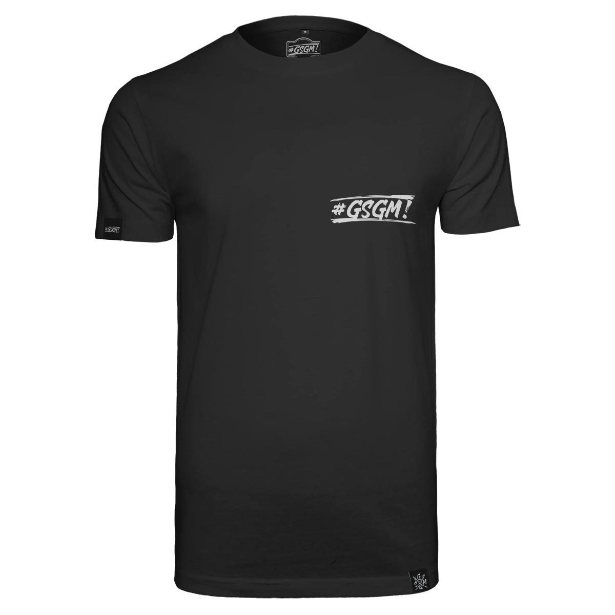 GSGM | CLASSIC WHITE | BLACK TSHIRT