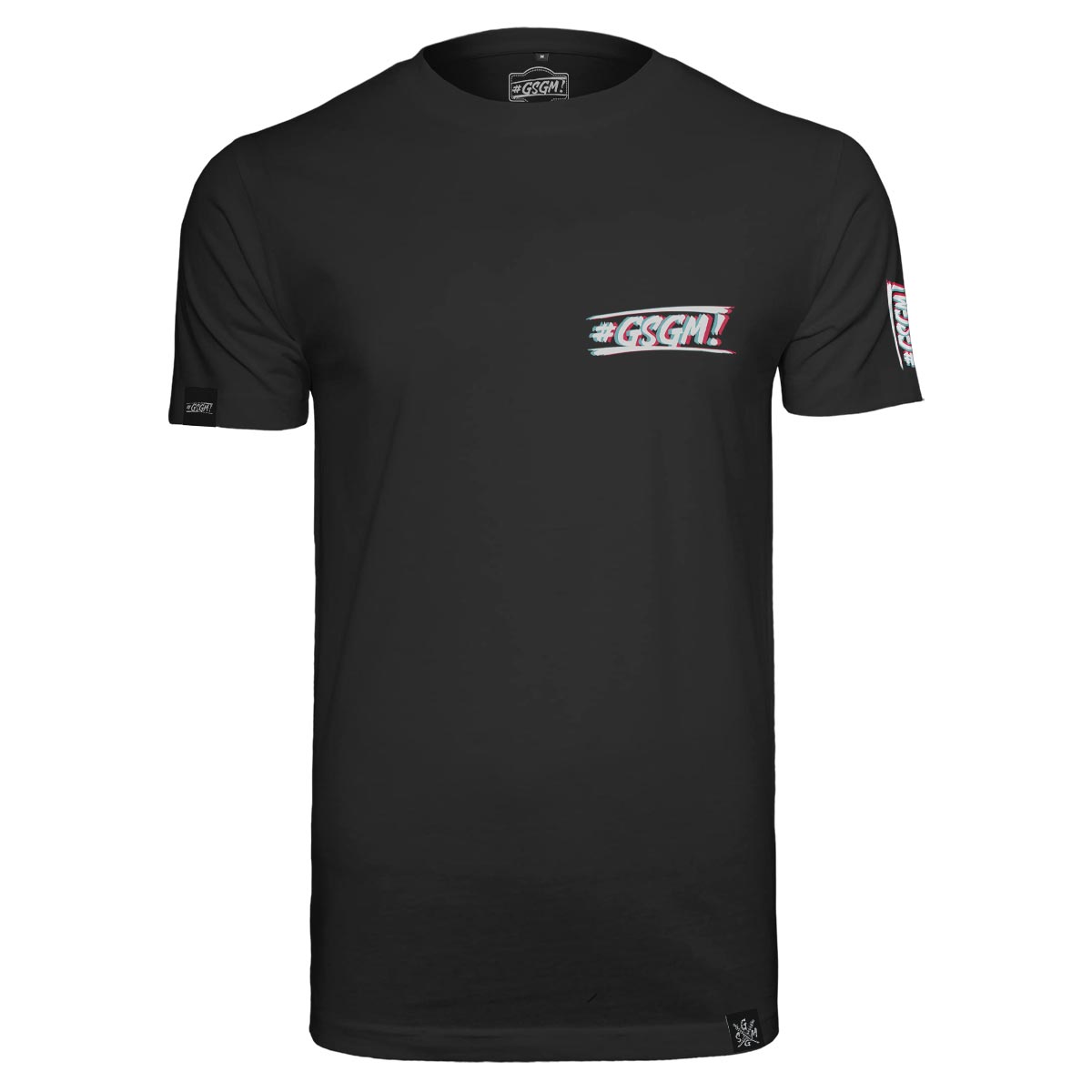 GSGM | GLITCH EDITION | BLACK TSHIRT
