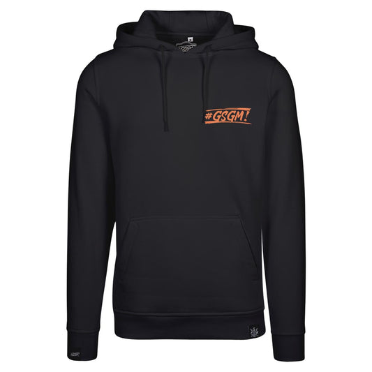 GSGM | PEACH DROP | BLACK HOODIE