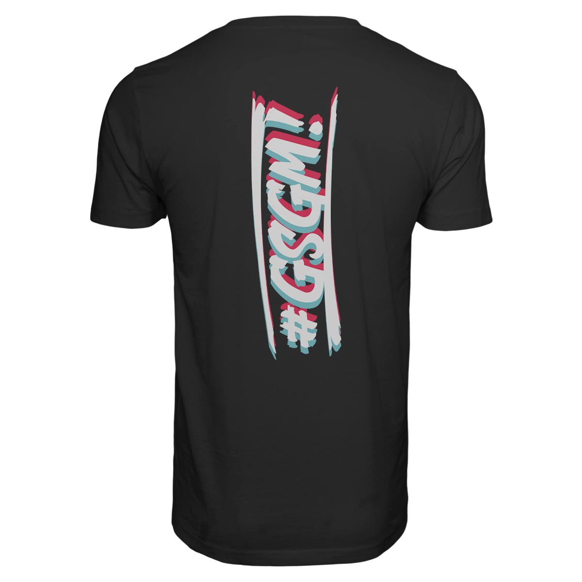GSGM | GLITCH EDITION | BLACK TSHIRT
