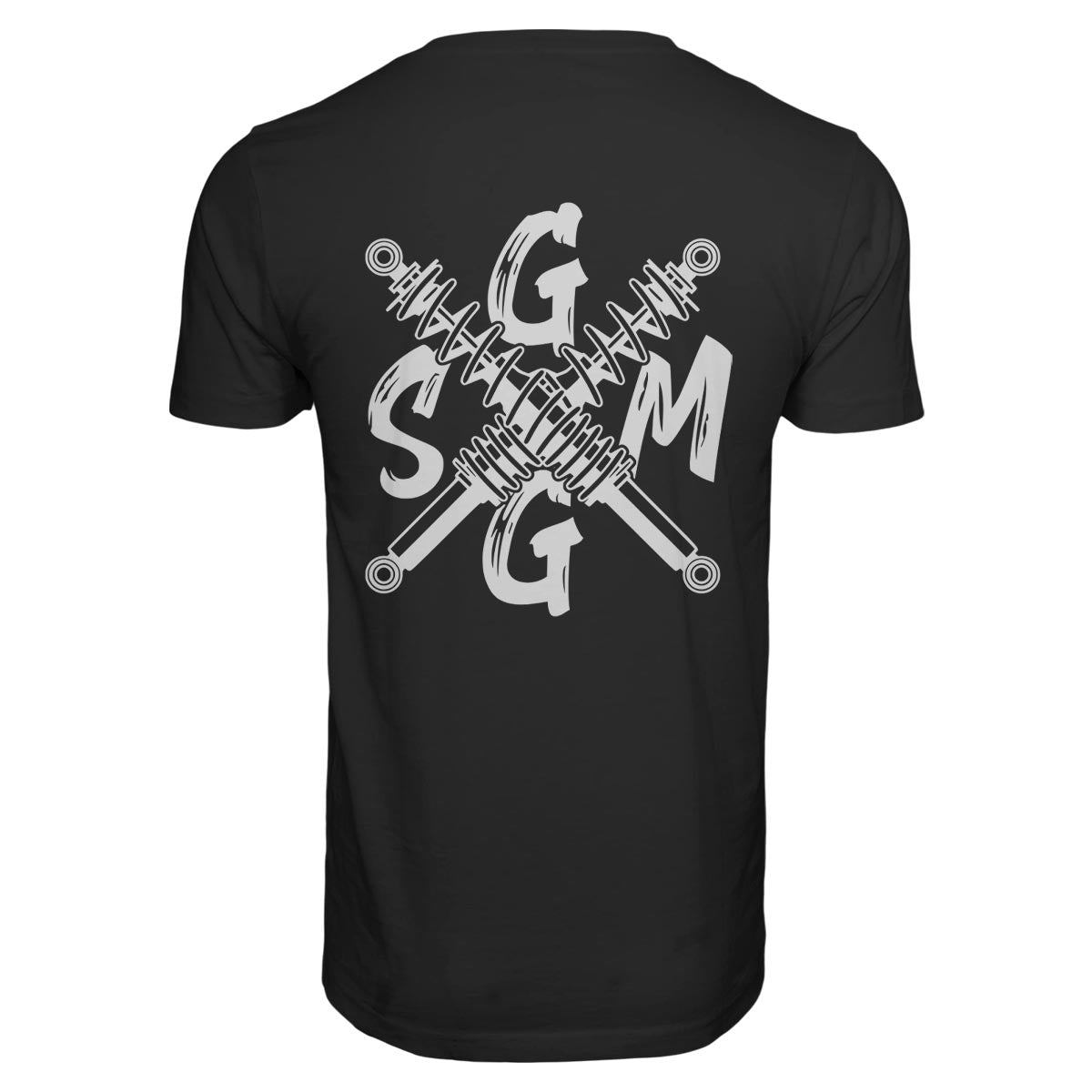 GSGM | CLASSIC WHITE | BLACK TSHIRT