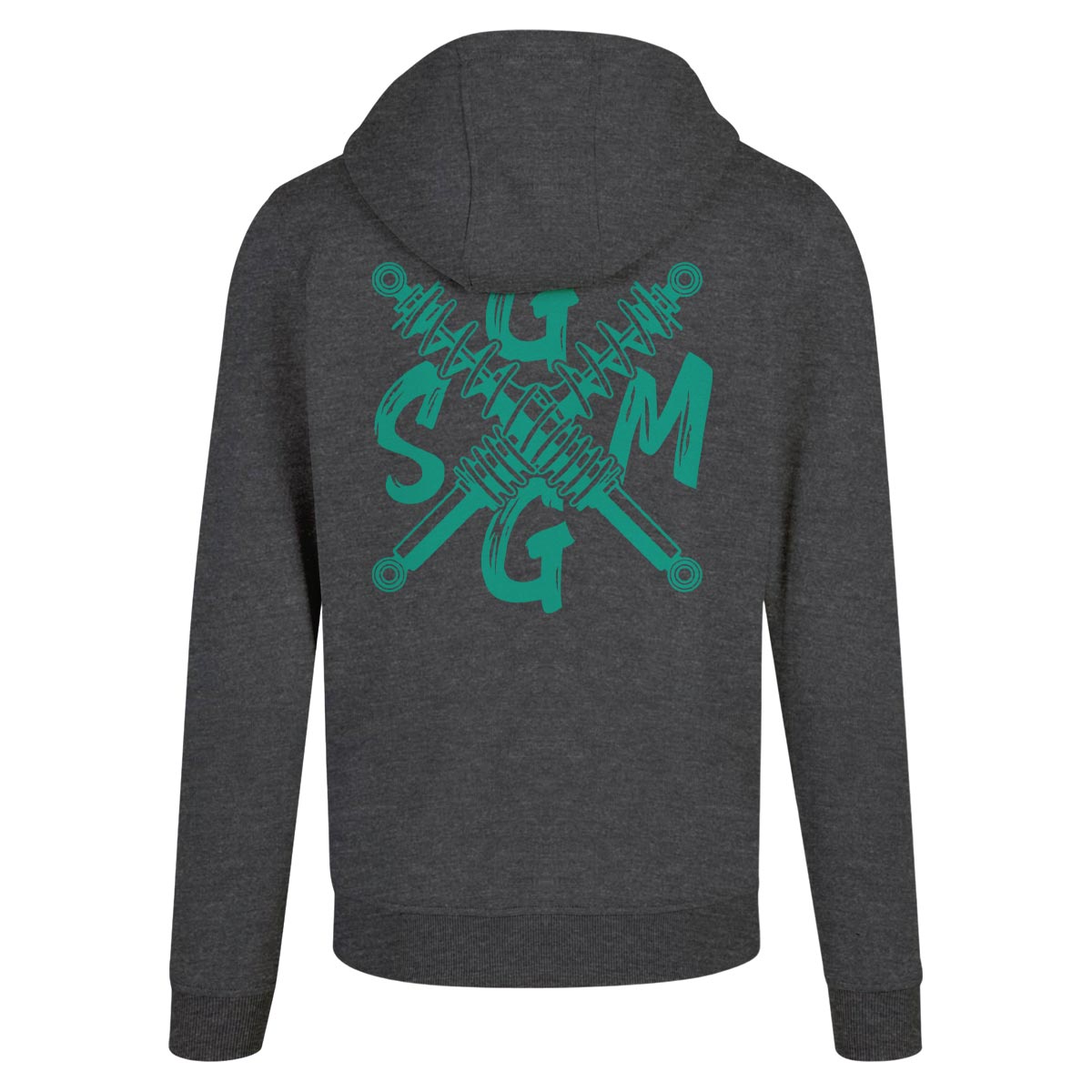 GSGM | CLASSIC MINT | CHARCOL ZIPPER