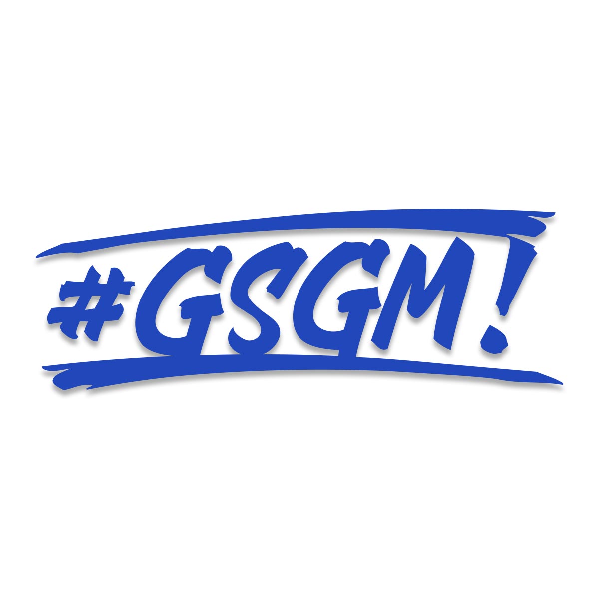 GSGM | #GSGM | AUFKLEBER | 58cm