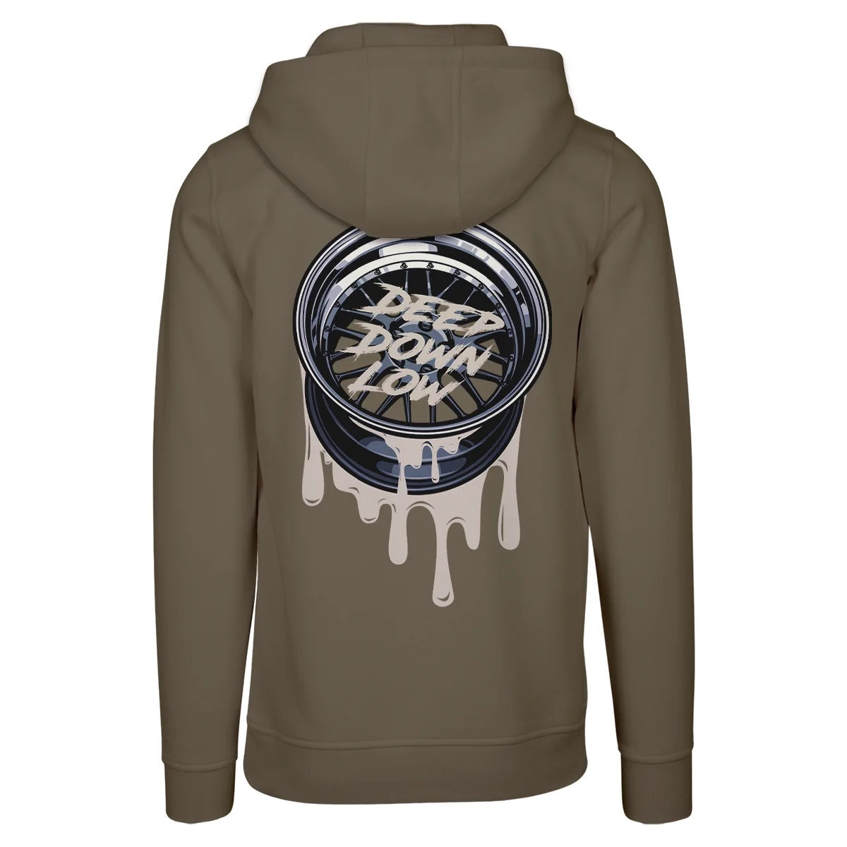 GSGM | DDL WHEEL | OLIVE HOODIE