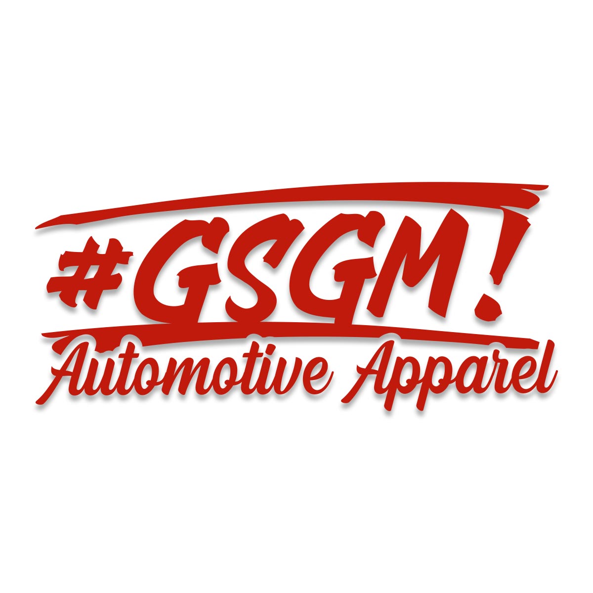 GSGM | #GSGM APPAREL | AUFKLEBER | 12cm