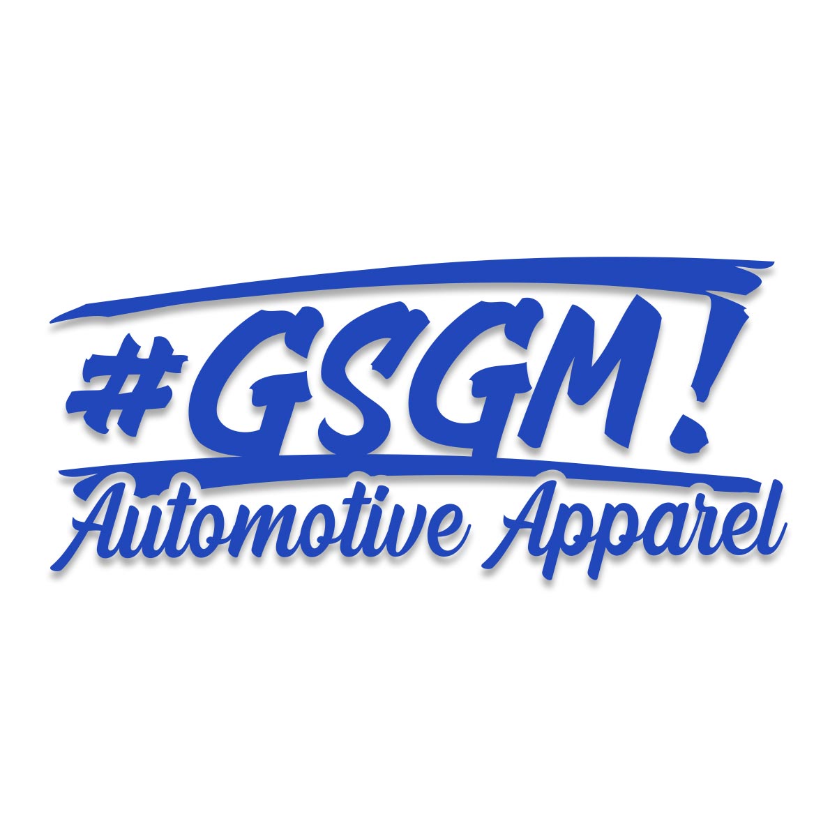 GSGM | #GSGM APPAREL | AUFKLEBER | 20cm