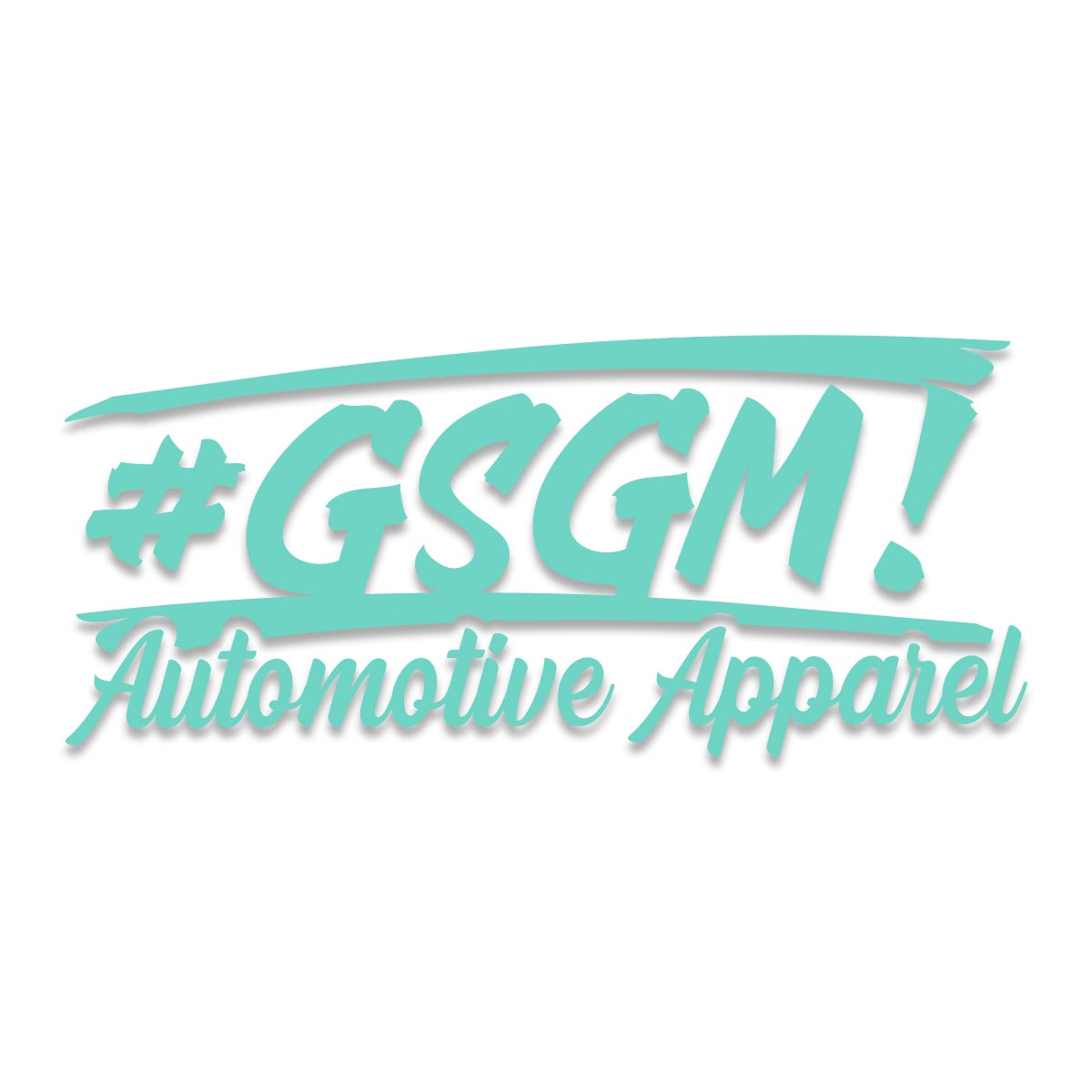 GSGM | #GSGM APPAREL | AUFKLEBER | 12cm