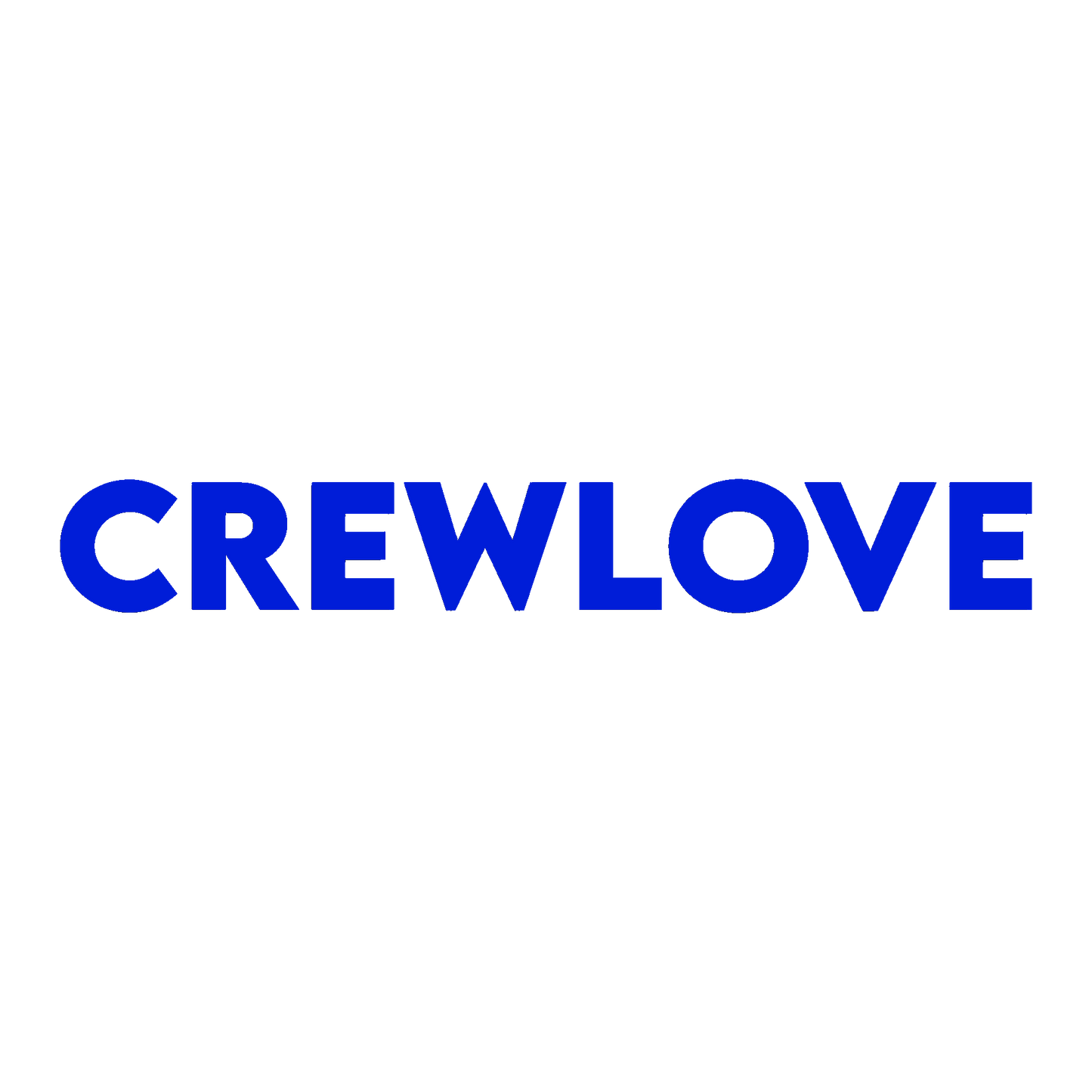 GSGM | CREWLOVE | AUFKLEBER 20cm