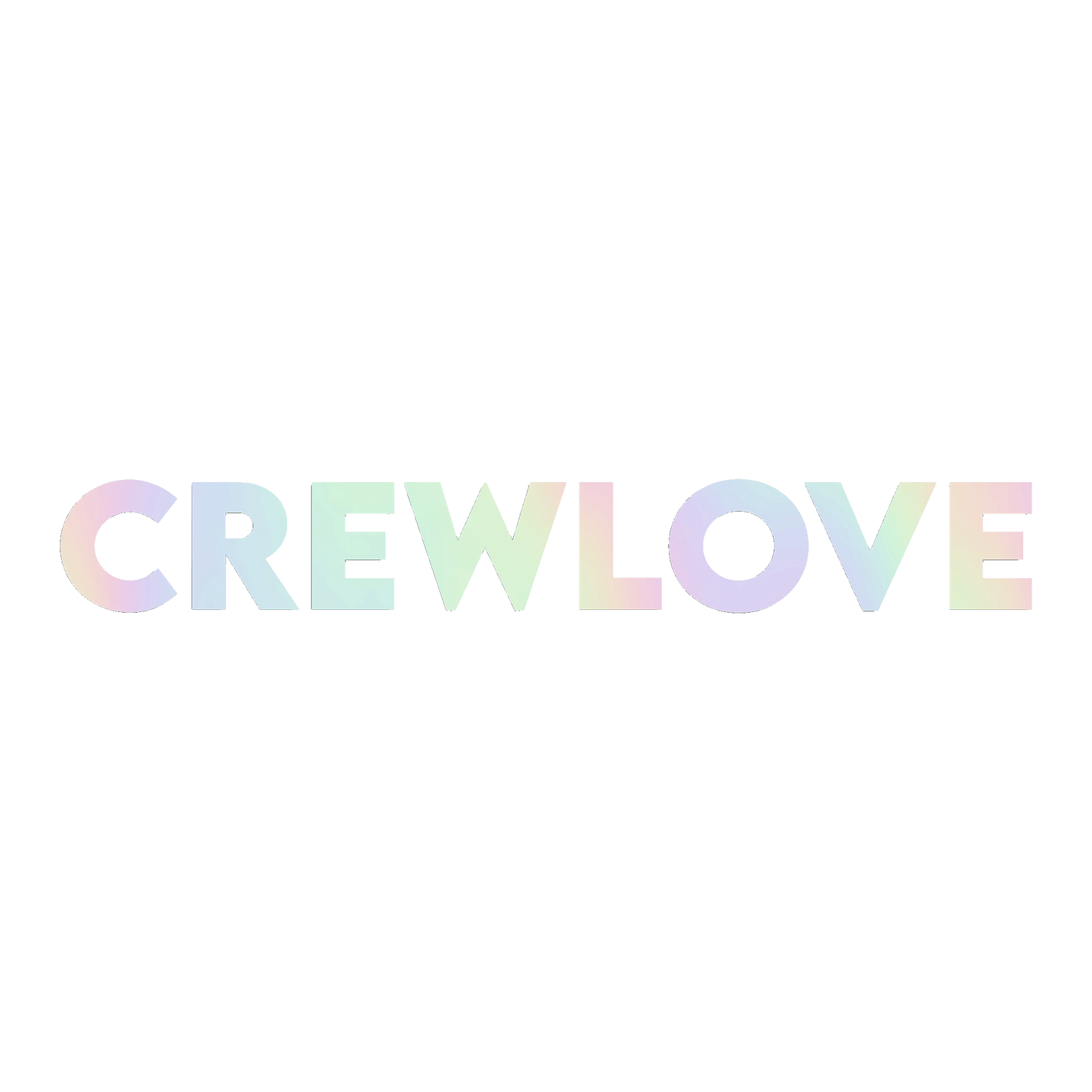 GSGM | CREWLOVE | AUFKLEBER 20cm