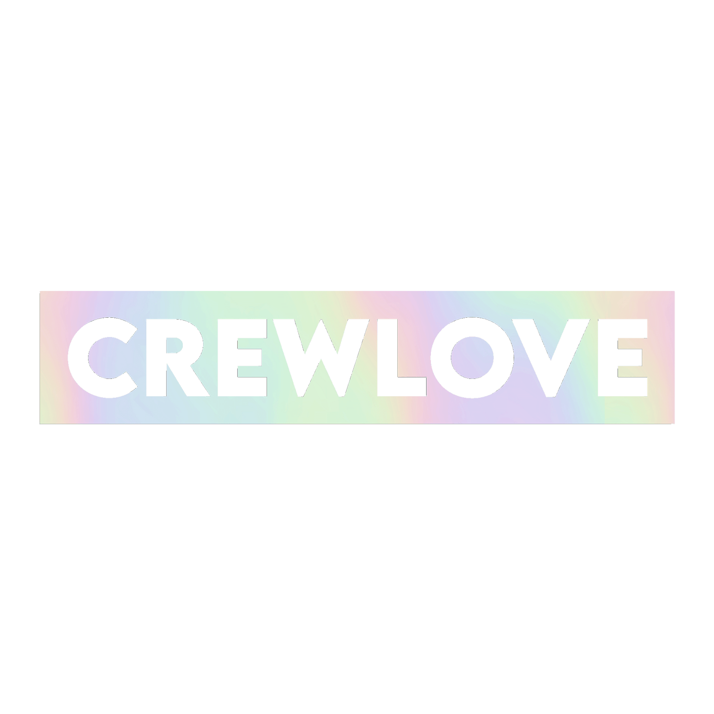 GSGM | CREWLOVE | AUFKLEBER 20cm