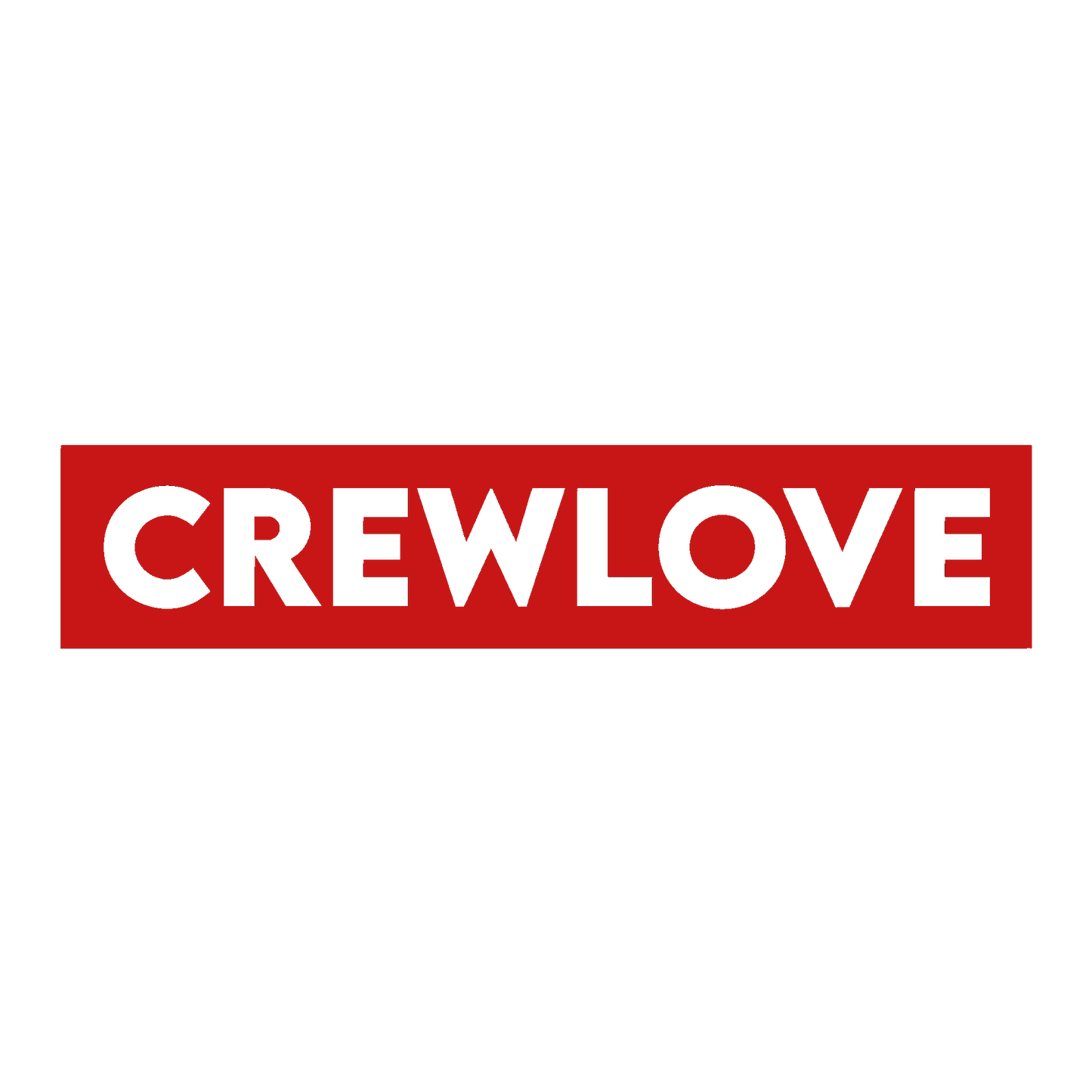 GSGM | CREWLOVE | AUFKLEBER 20cm