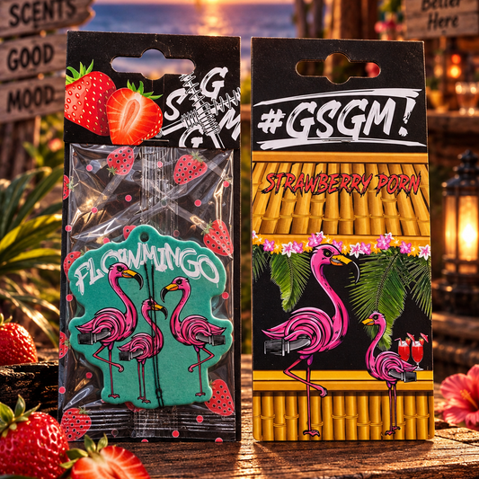GSGM | FLOWMINGO |  STRAWBERRY AIRFRESHENER