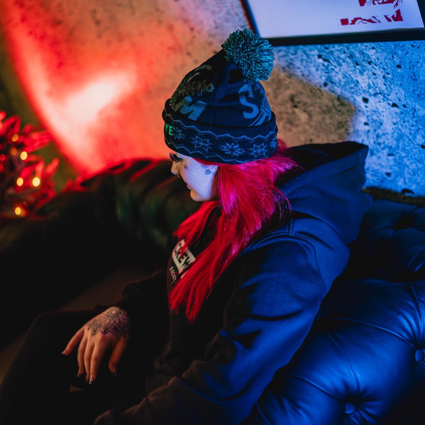 GSGM | WINTERMÜTZE | BLACK