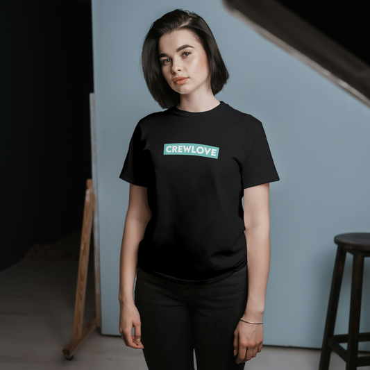 GSGM | CREWLOVE | BLACK TSHIRT